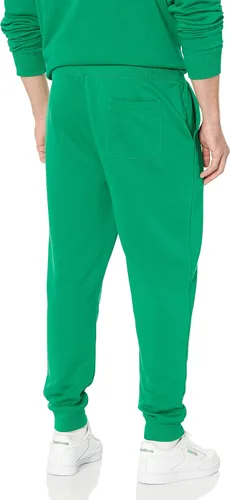 Vista 6 de Tienda Essentials Pantalones deportivos para hombre, ajuste relajado casual, tejido de rizo francés ligero (disponible en tallas grandes y altas)