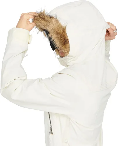 Vista 10 de Volcom Shadow - Chaqueta con capucha de invierno para snowboard y esquí