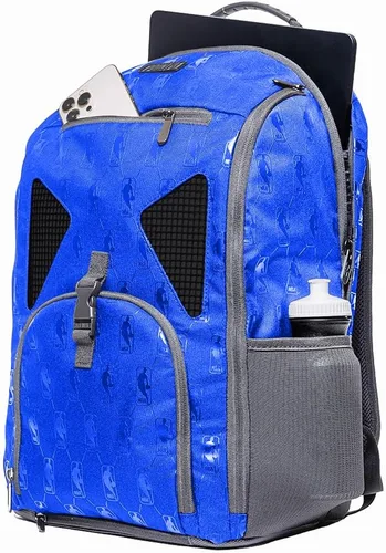 Vista 2 de Point 3 Road Trip Tech Mochila de baloncesto con funda impermeable para laptop Cada compartimento que necesitas para pelota, equipo, zapatos