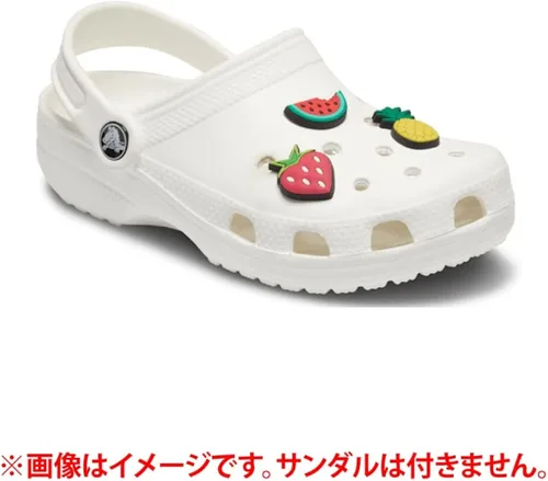 Vista 3 de Crocs Jibbitz - Paquete de 3 dijes para zapatos de comida Jibbitz para Crocs