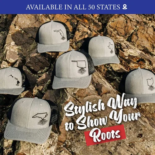 Vista 4 de WYR Wear Your Roots - Gorra de béisbol para camionero
