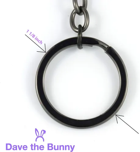 Vista 4 de Dave The Bunny Bee Keychain