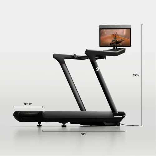 Vista 11 de Peloton Cross Training Tread, Treadmill for Running, Walking, and Hiking with Manual or Auto-Incline Options and Immersive 24” HD Touchscreen