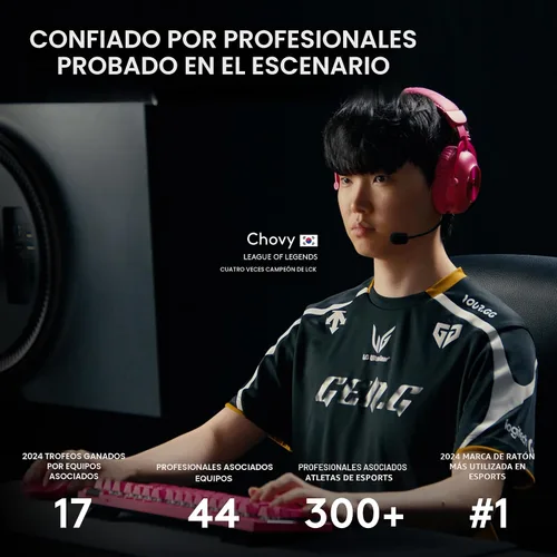 Vista 8 de Logitech G PRO X Superlight 2 SE - Mouse inalámbrico para juegos, 2.12 oz de grado profesional con 5 botones programables, sensor DPI de 44 K, 888+