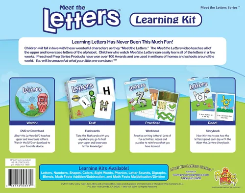 Vista 2 de Meet the Letters Learning Kit