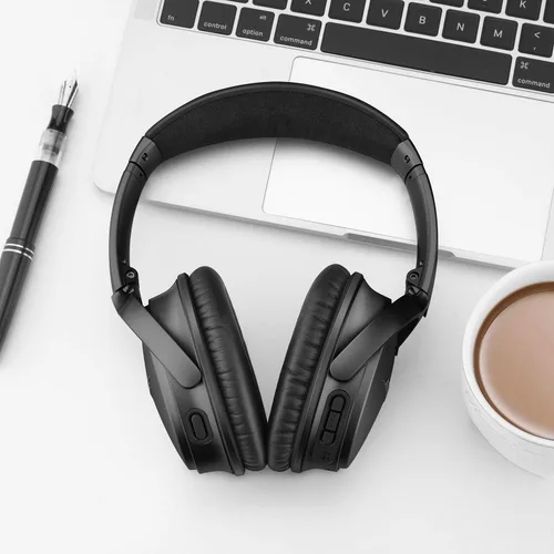 Vista 7 de Almohadillas de repuesto para auriculares Bose QuietComfort 35 QC35 y QC35 Negro