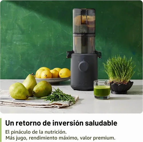 Vista 3 de Hurom H310A Exprimidor personal de alimentación automática y masticación lenta (H310A Beige)