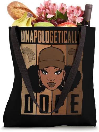 Vista 4 de Juneteenth Unapologetically Dope Black History Month - Bolsa de mano