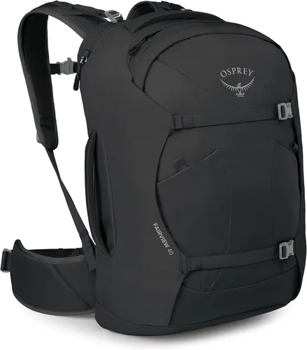 Vista 16 de Osprey Fairview 40L Mochila de viaje para mujer, color negro