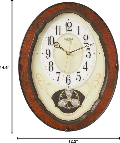 Vista 4 de Rhythm Clock s "Caprice" Reloj de movimiento musical