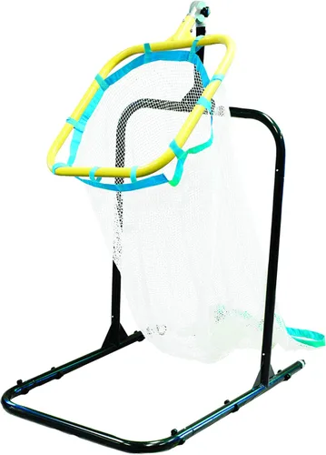 Vista 3 de Park & Sun Sports Entrenador de voleibol + Tachikara Carrito de bolas portátil (negro)