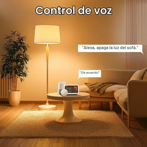 Vista 6 de Linkind Matter - Bombillas inteligentes, funcionan con Apple Home, Alexa, Google Home