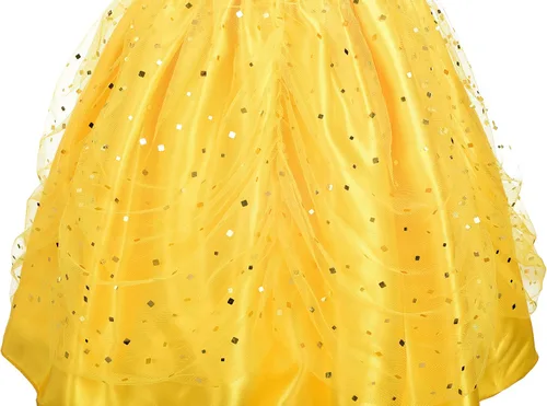 Vista 6 de Lito Angels Disfraz de princesa para niñas con accesorios