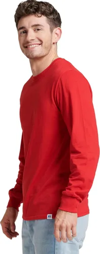 Vista 3 de Russell - Camiseta de manga larga de algodón para hombre