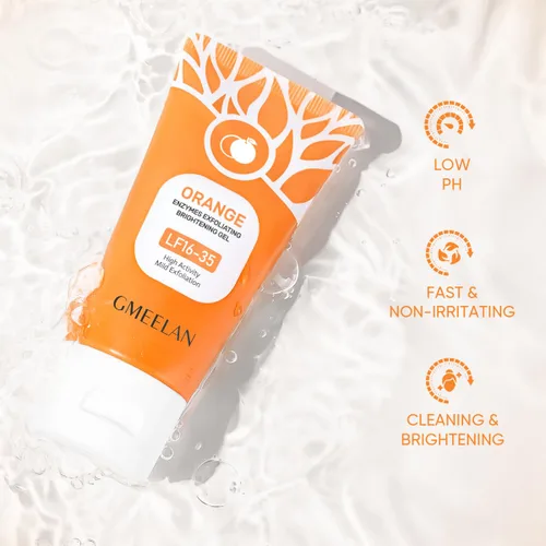 Vista 3 de GMEELAN Gel Exfoliante Enzimas Naranja 50G+50G