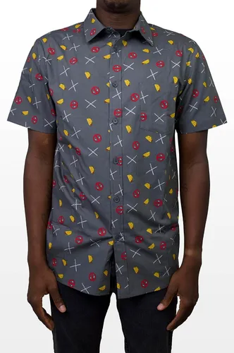 Vista 2 de Marvel Camisa abotonada para hombre