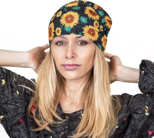 Vista 31 de Jemis Skullies - Gorro tipo beanie informal para otoño