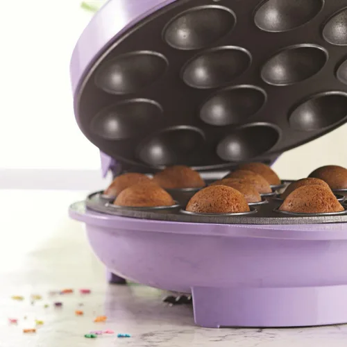 Vista 5 de Brentwood ts-254 electrodoméstico para hacer piruletas de torta, color morado, Púrpura