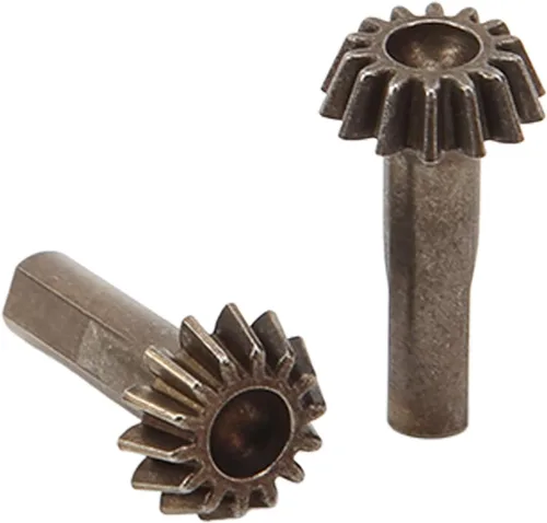 Vista 7 de Engranaje cónico a control remoto, 2 piezas de engranajes cónicos de hierro duraderos para piezas de orugas RC a escala 1/10, aficionados