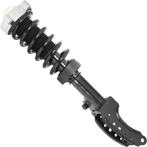 Vista 3 de Detroit Axle - Puntal delantero derecho para Porsche Cayenne Audi Q7 Volkswagen Touareg, puntal completo con reemplazo de montaje de muelle