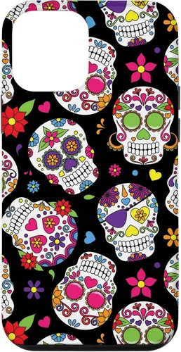 Vista 16 de Dead Sugar Skulls Case Sugar Skull Day of The Dead Case for iPhone 17