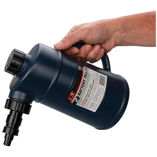 Vista 7 de Performance Tool W54273, boca de radiador plástica (2.5 galones), Relleno de batería (2QT)