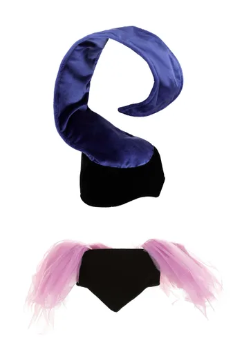 Vista 6 de Set de Sombrero y Collar de Yzma de Disney El Emperador y sus Locuras Multicolor