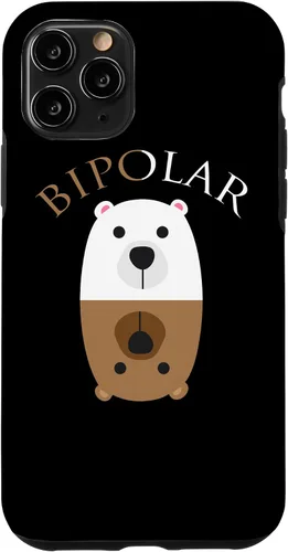 Vista 10 de iPhone 15 Bipolar Bonita funda de regalo de oso polar para trastorno mental