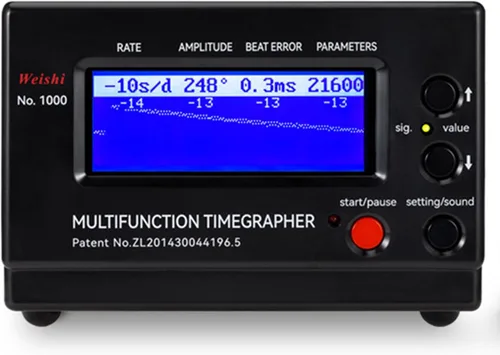 Vista 5 de Reloj Tester Timegrapher No.1000, reloj cronometración de la máquina Calabration para relojes mecánicos