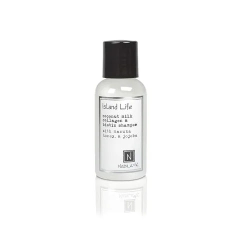 Vista 17 de Nabila K Champú de colágeno y biotina, 2.4 onzas - Botanical Best - Aloe Vera y romero - Limpiador, hidratante, seguro para el color, sin sulfatos