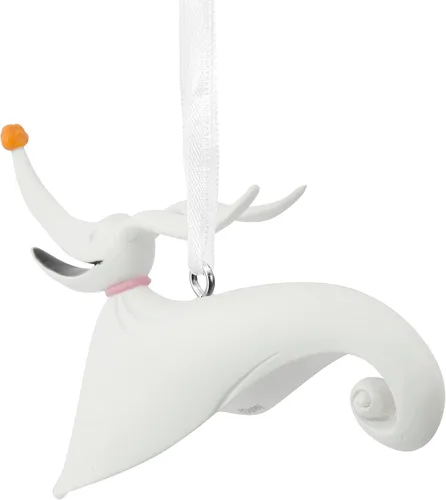 Vista 2 de Hallmark Disney Tim Burton's The Nightmare Before Christmas Zero Christmas Adorno de Navidad, multicolor (0002HCM9436)