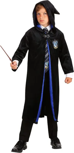 Vista 4 de Harry Potter - Bata de lujo Ravenclaw para niños talla L