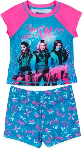 Vista 2 de Disney Conjunto de camiseta de natación y parte inferior de natación de manga corta