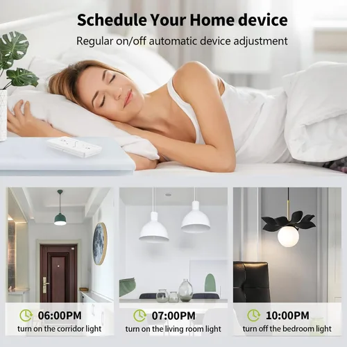 Vista 3 de Interruptor de atenuación remoto inteligente, compatible con Alexa: simplemente conecta al Amazon Echo en un solo paso. Paquete de 2