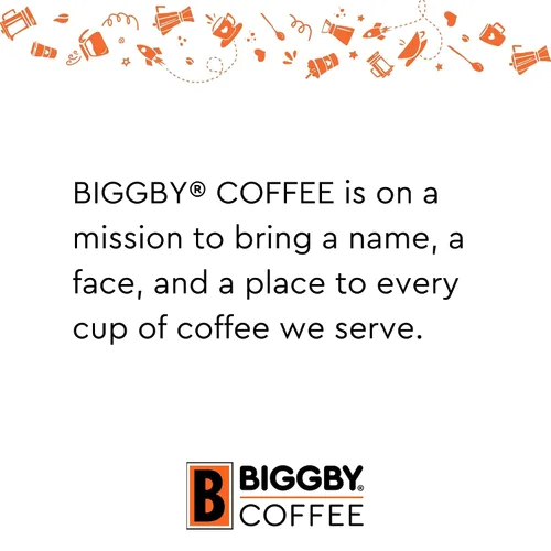 Vista 7 de BIGGBY® Café expreso en grano entero, bolsa de 5 libras, tostado oscuro
