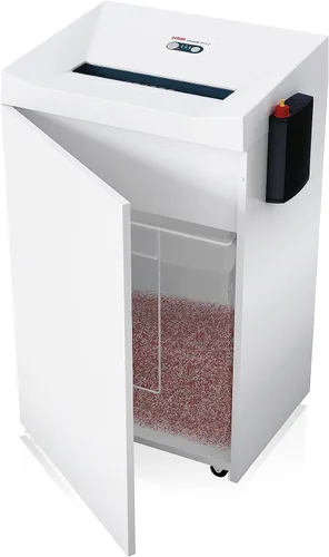 Vista 4 de HSM Trituradora clásica 411.2L6, 14-16 hojas, corte de alta seguridad, capacidad de 38.5 galones HSM15644