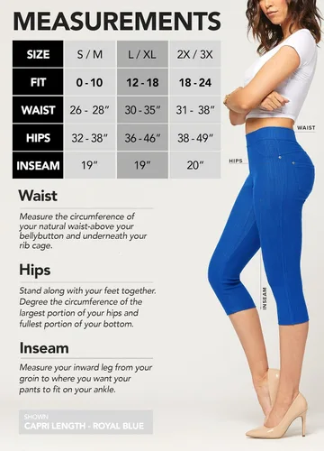 Vista 3 de Leggings de mezclilla de cintura alta, suaves y elásticos para mujer, hechos de una mezcla elástica de algodón