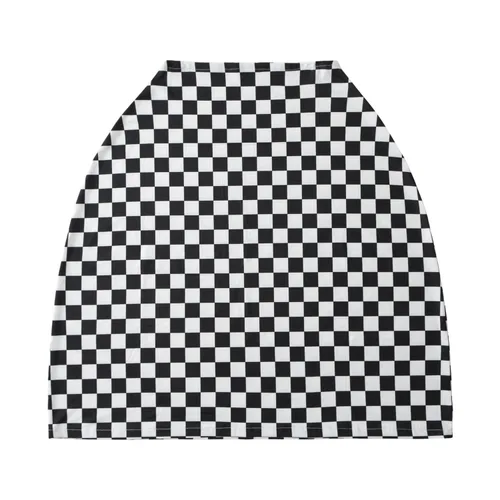 Vista 5 de Little Jump Funda multiusos para asiento de automóvil para bebé, funda de lactancia transpirable, toldo de asiento de coche de alta elasticidad