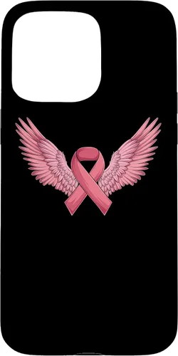 Vista 31 de Pink Ribbon Wings Breast Cancer Awareness Case for iPhone 17