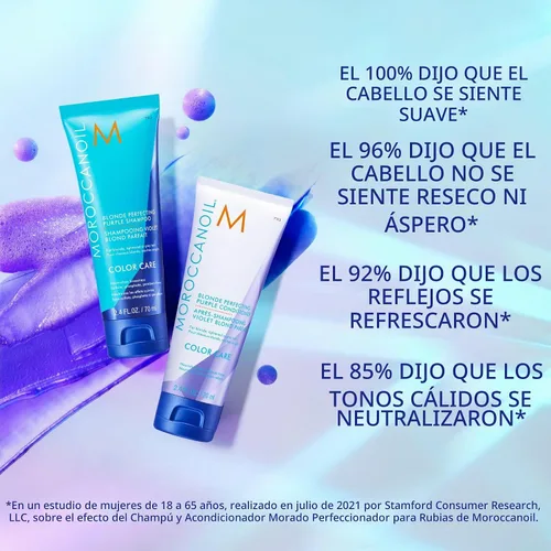 Vista 2 de Moroccanoil Rubio Perfeccionador Champú Púrpura