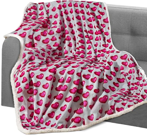 Vista 26 de Elegant Comfort Manta, Manta Reversible de Franela Sherpa, Ultra-Suave, Mullida, Acogedora y Afelpada - Manta Decorativa Ligera para Todas las Gris