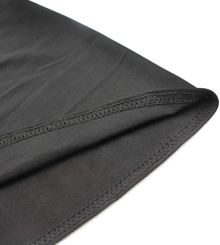 Vista 5 de Chal de una sola pieza para mujer, con apliques de encaje musulmán con diamantes de imitación