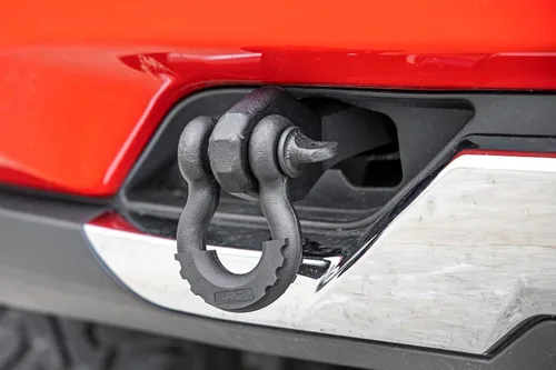 Vista 2 de Rough Country Soportes de grillete de gancho de remolque para Chevy Silverado 1500 2014-2018 - RS169