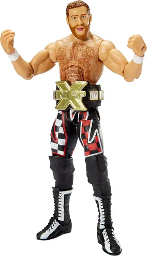 Vista 10 de Figura WWE Elite, 123 Kid Articulación de lujo, atuendo de anillo auténtico, accesorios icónicos, expresión detallada de personajes