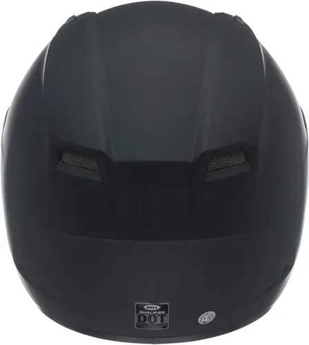 Vista 6 de Casco de motociclista de cara completa Bell Qualifier (negro mate sólido, mediano)