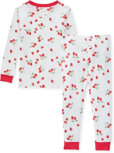 Vista 2 de Burts Bees Baby Conjunto de pijama de 2 piezas camiseta y pantalón 100 algodón orgánico
