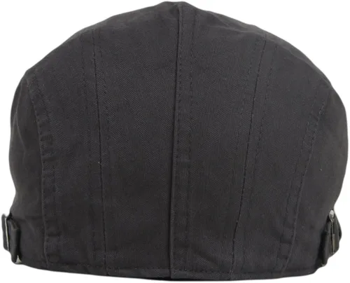 Vista 4 de Qunson - Sombrero chato de algodón Ivy Gatsby Newsboy - para hombres