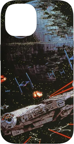 Vista 4 de Star Wars Return of the Jedi Death Star II Battle - Carcasa negra para iPhone 17