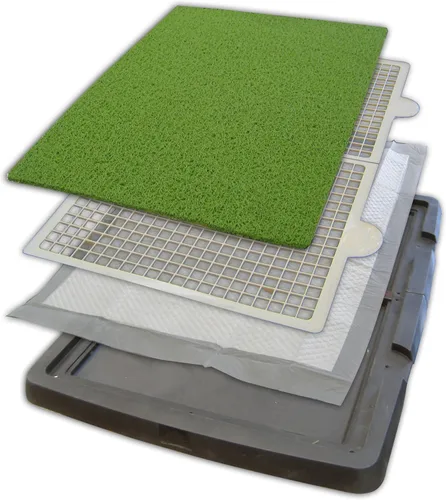 Vista 4 de Spotty Almohadilla para orinal interior, entrenamiento en casa, cachorro, perro, césped artificial, alfombra para orinar