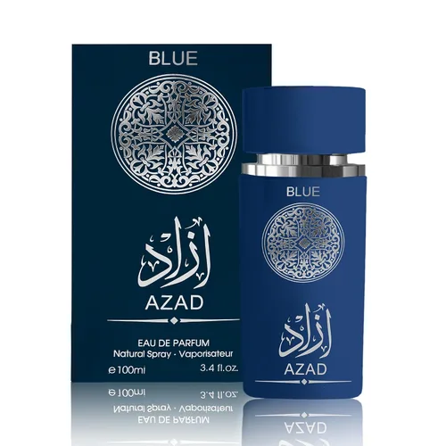 Vista 6 de AFLUXE AZAD Colonia para hombre, Eau de Parfum para hombre, aroma a madera